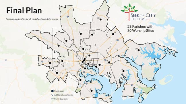 Baltimore to cut number of parishes, as city’s population declines