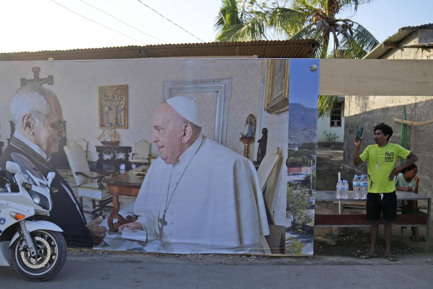 Pope opens East Timor stop saying abuse is ‘flowering all over the world’