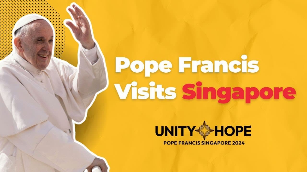 As Pope arrives in Singapore, all eyes are on China