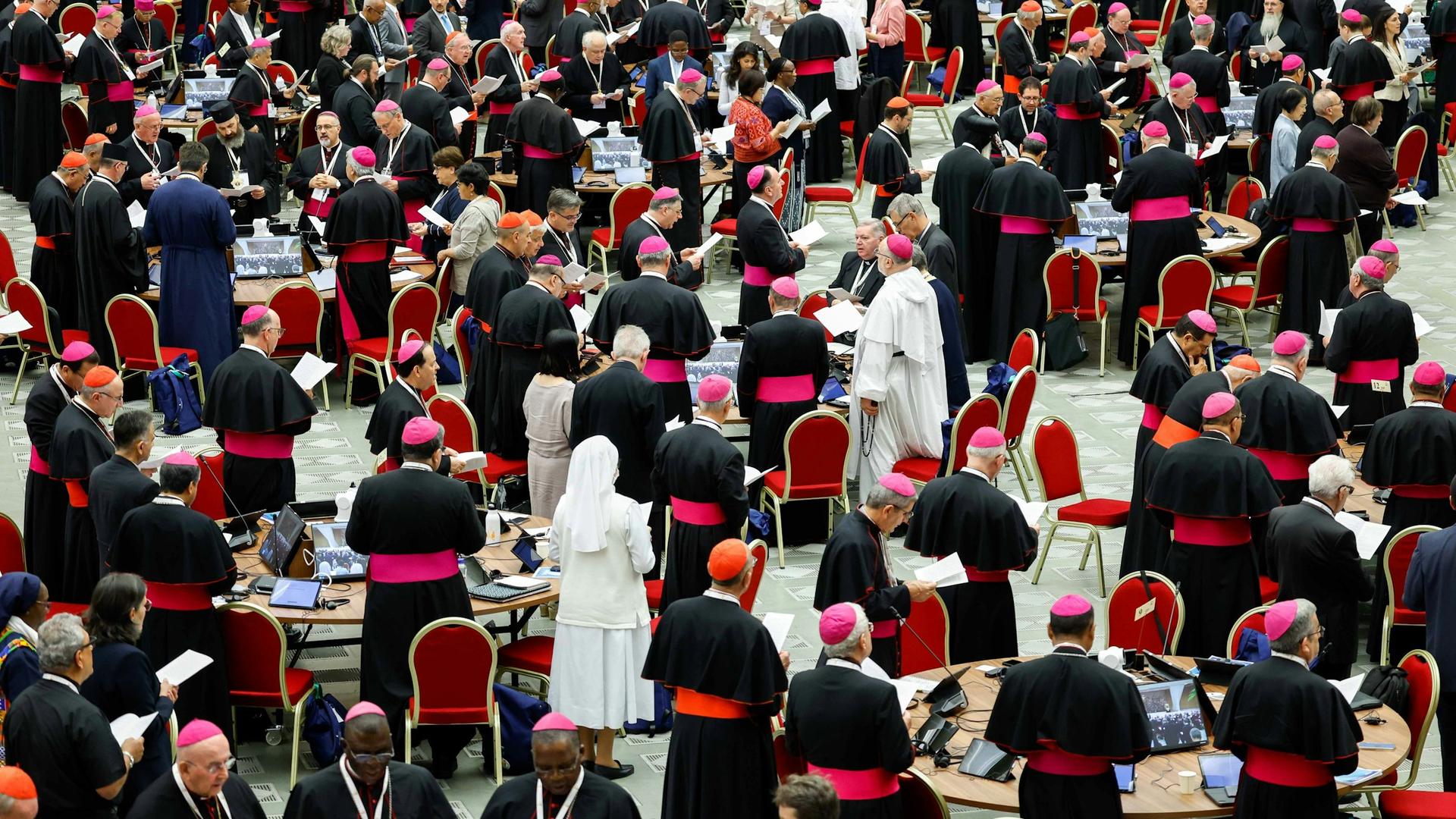 Synod participants say process is about more than women’s issues