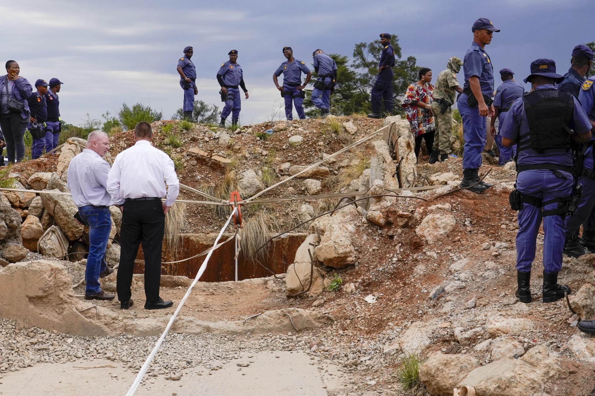 Bishop describes horror of South Africa mines rescue operations