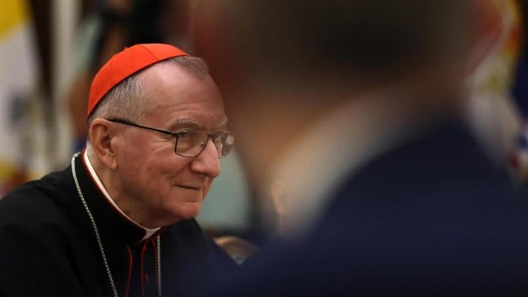 Top Vatican diplomat seeks to mediate peace in the Middle East