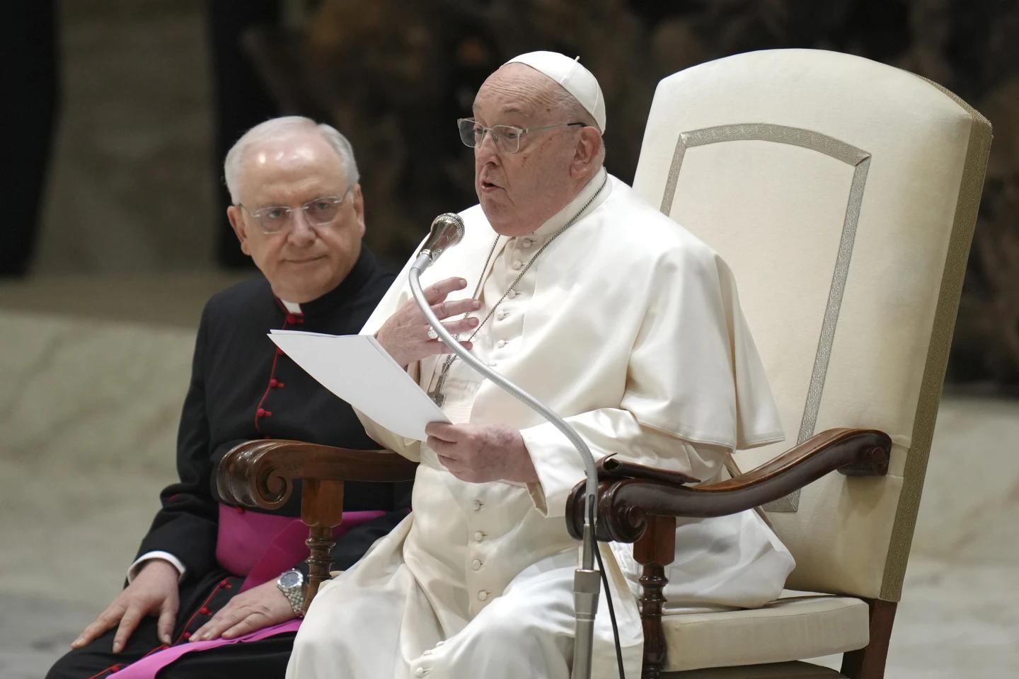 Pope admitted to hospital for tests, treatment related to ongoing bronchitis