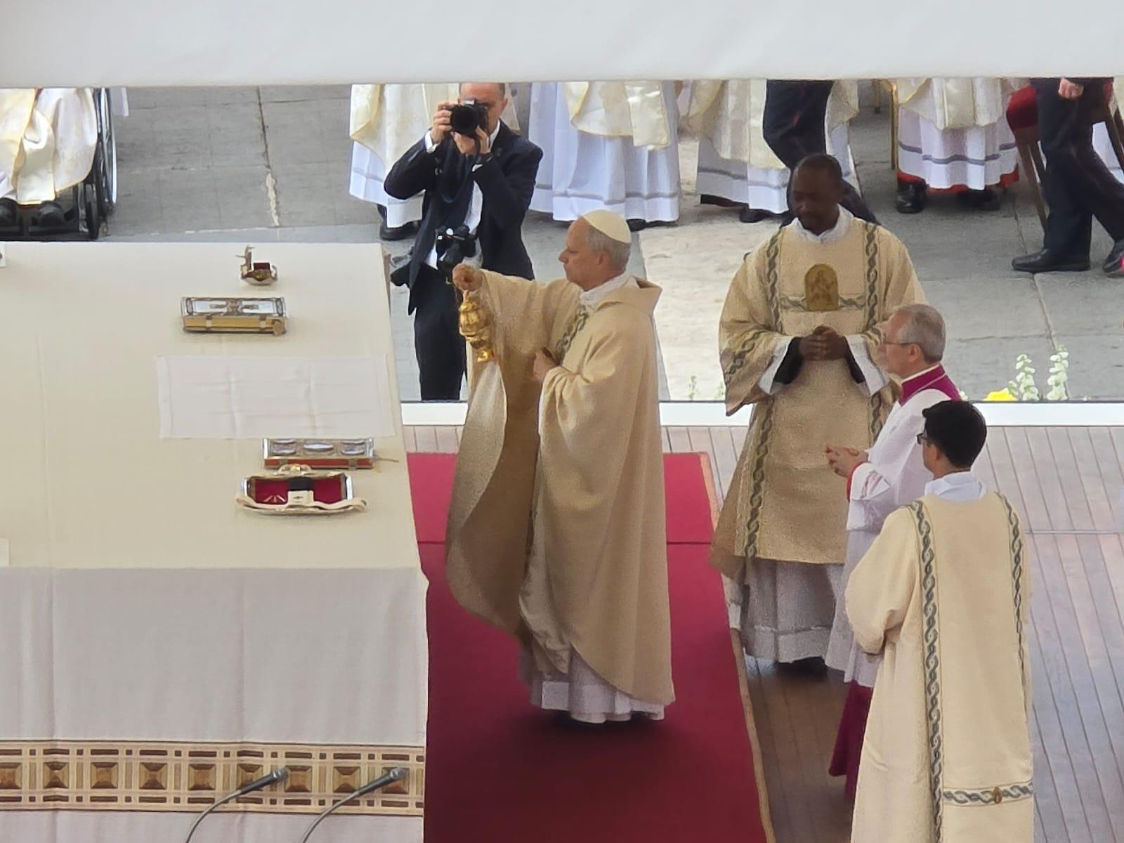 Pope Leo XIV calls for ‘unity’ during his official inauguration