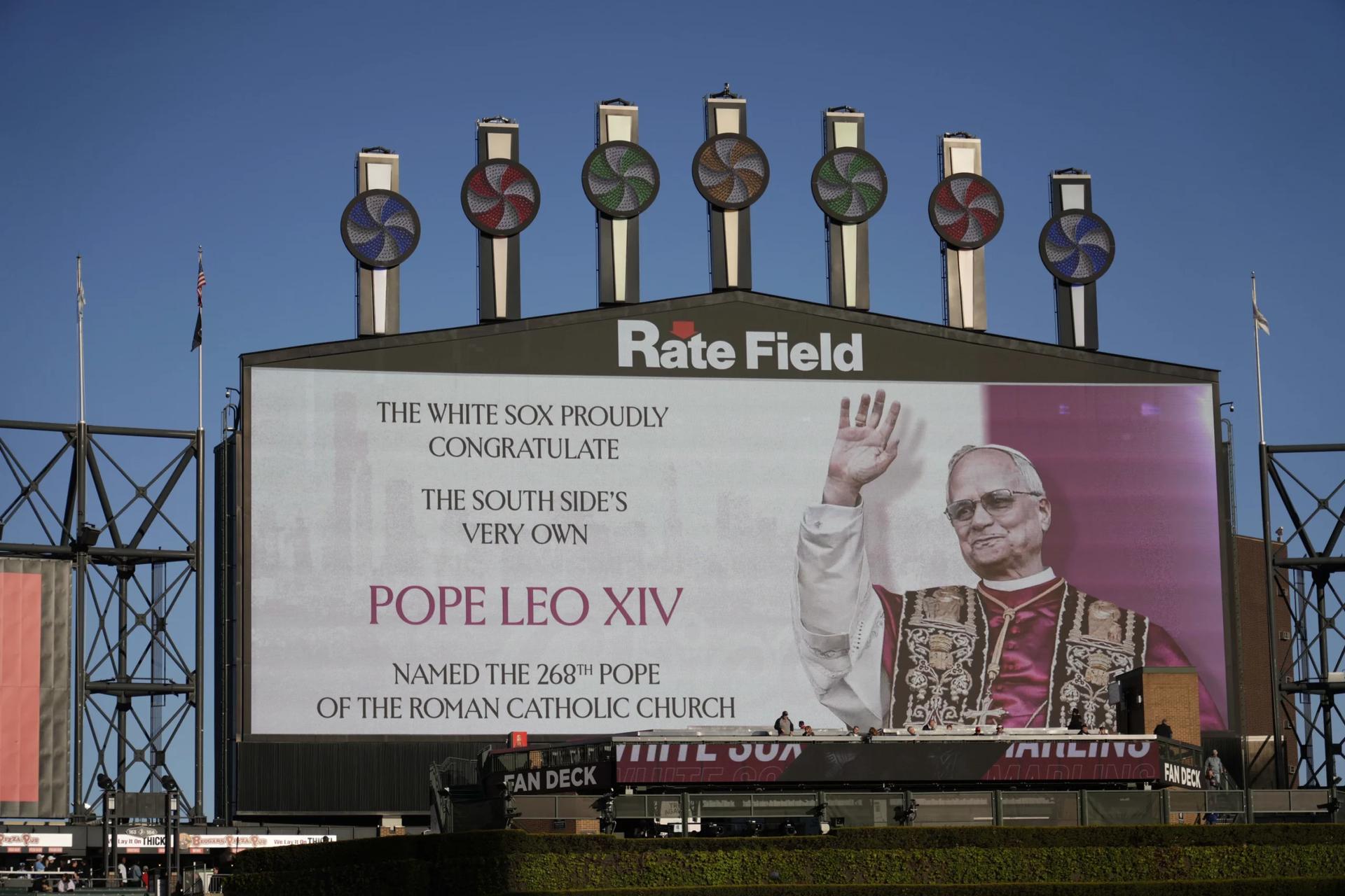 Pope Leo XIV is a White Sox fan — and the organization is embracing the occasion