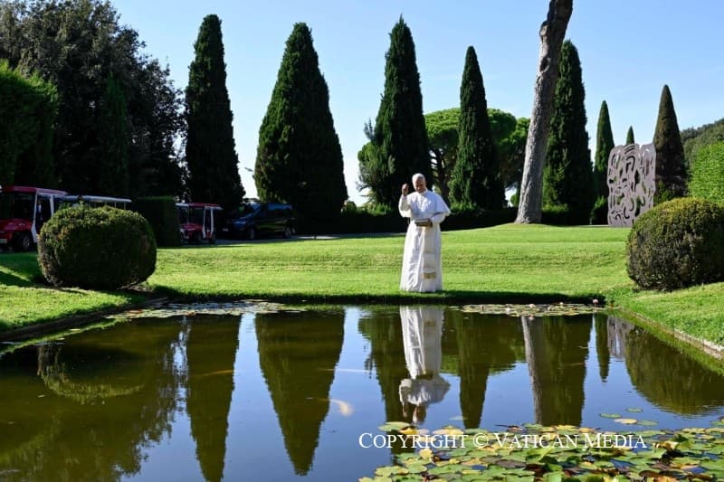 Pope Leo inaugurates eco-center in continuity with Francis’s vision in ‘Laudato si”