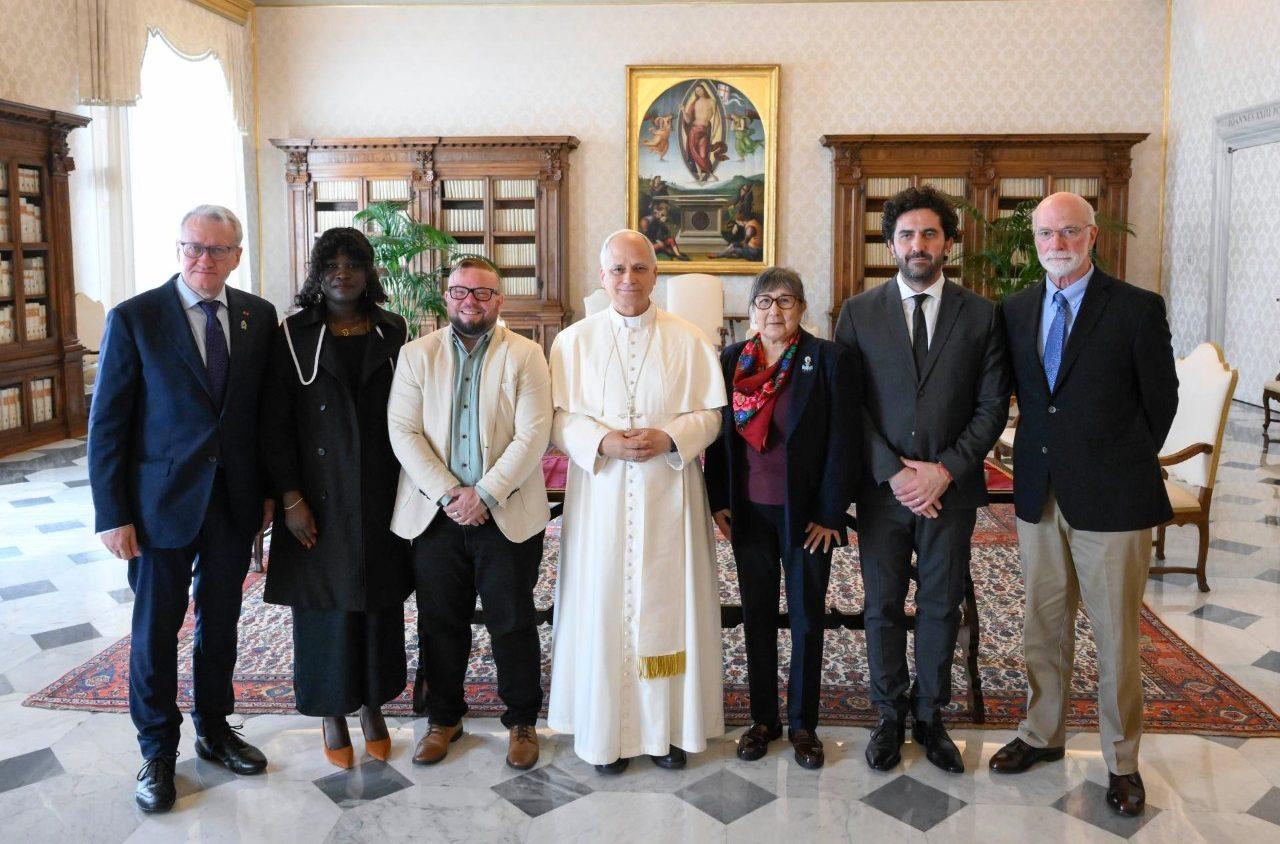 Leo XIV meets global survivor advocacy group in Vatican
