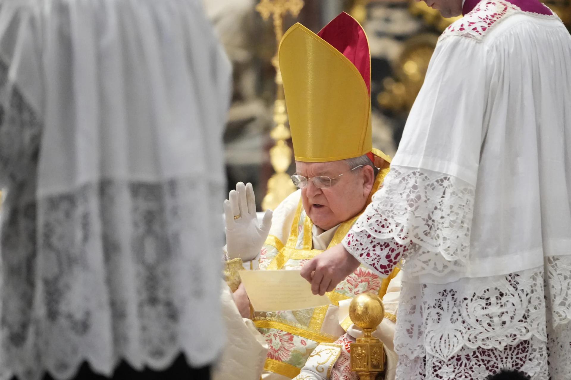 American cardinal celebrates old Latin Mass in St. Peter’s in a sign of change