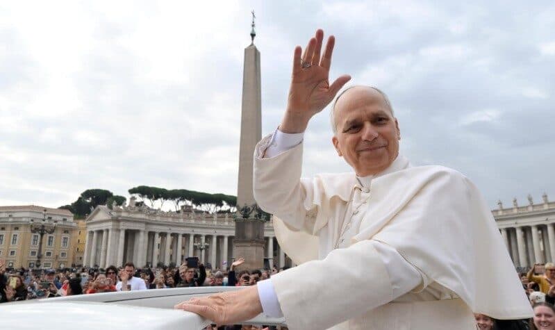 Pope Leo says the Resurrection of Jesus provides a way against sadness