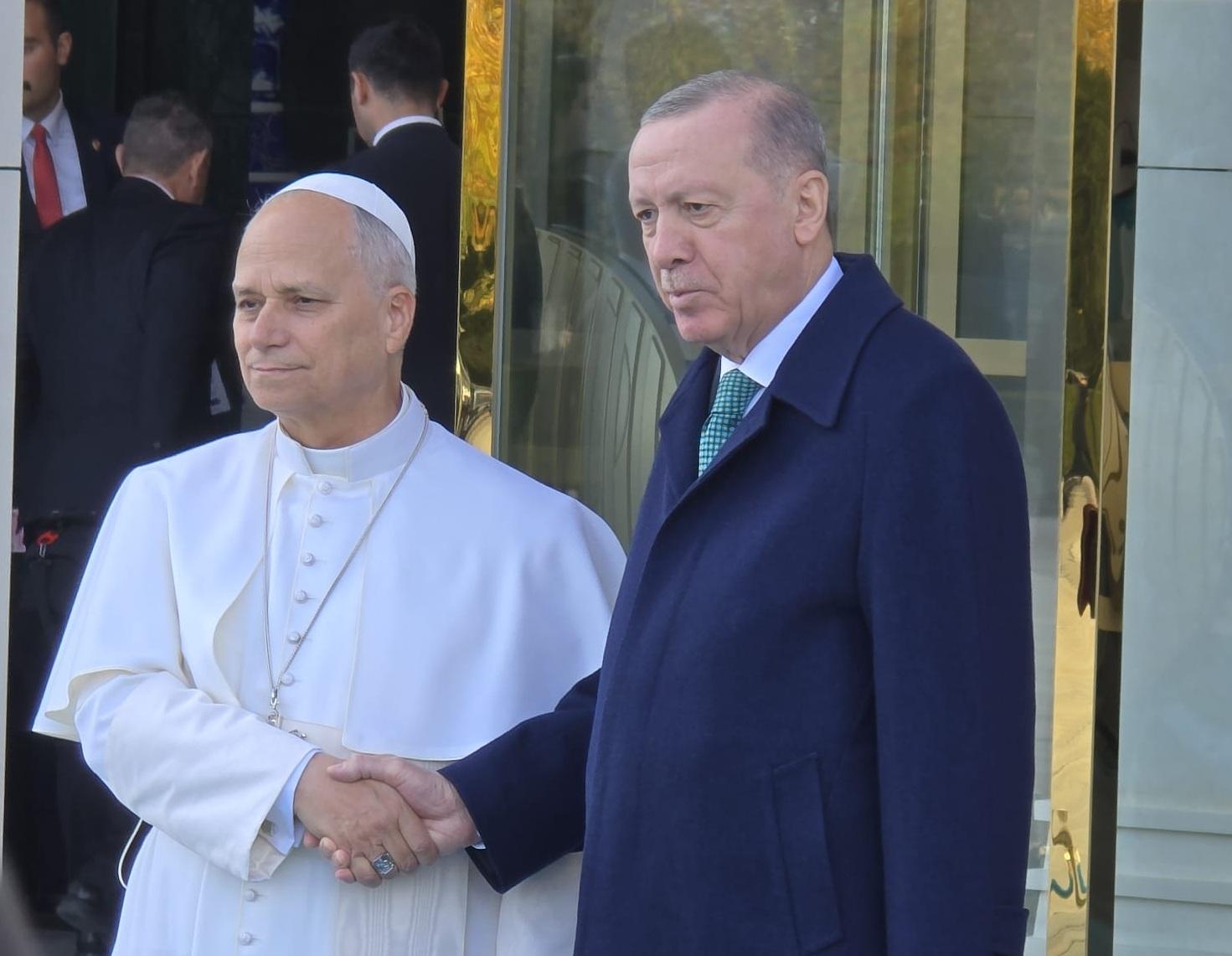 Pope lands in Turkey with call to build bridges in polarized, conflicted world