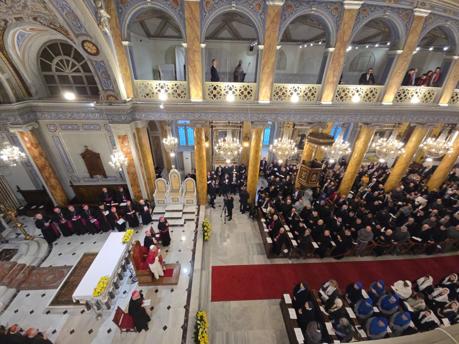 Pope offers boost to pastors of Turkey’s small Catholic flock