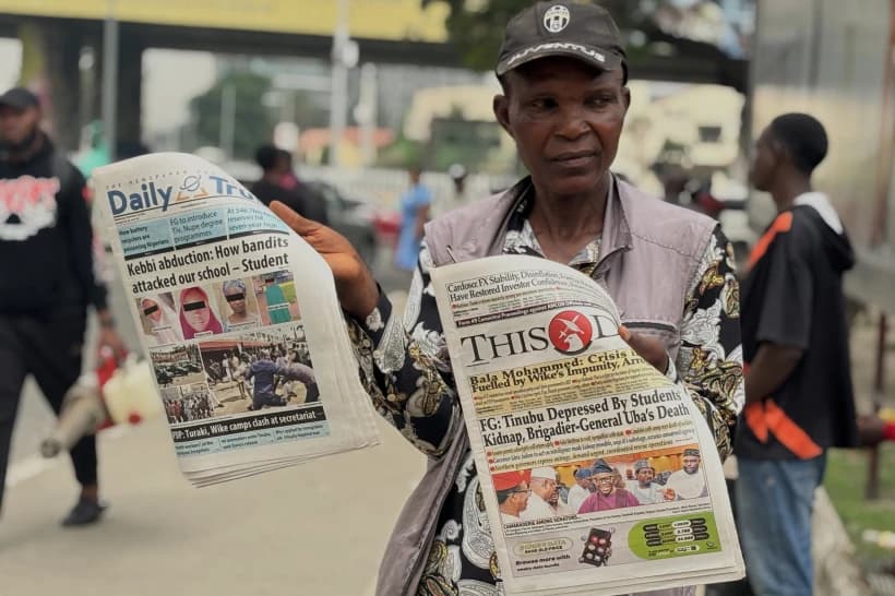 24 schoolgirls abducted from Catholic school in Nigeria have been rescued, president says