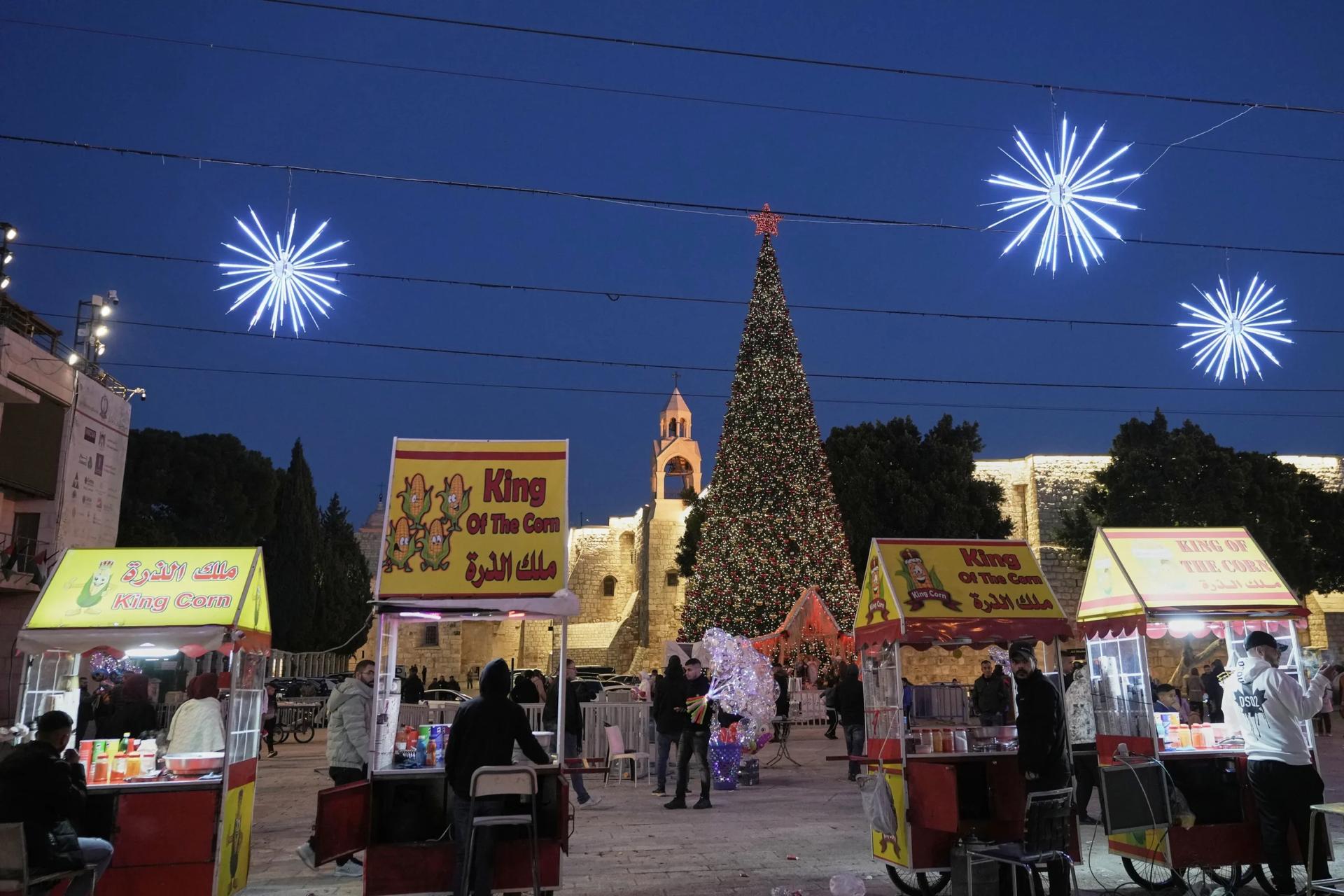 Christmas spirit returns to Bethlehem after ceasefire in Gaza