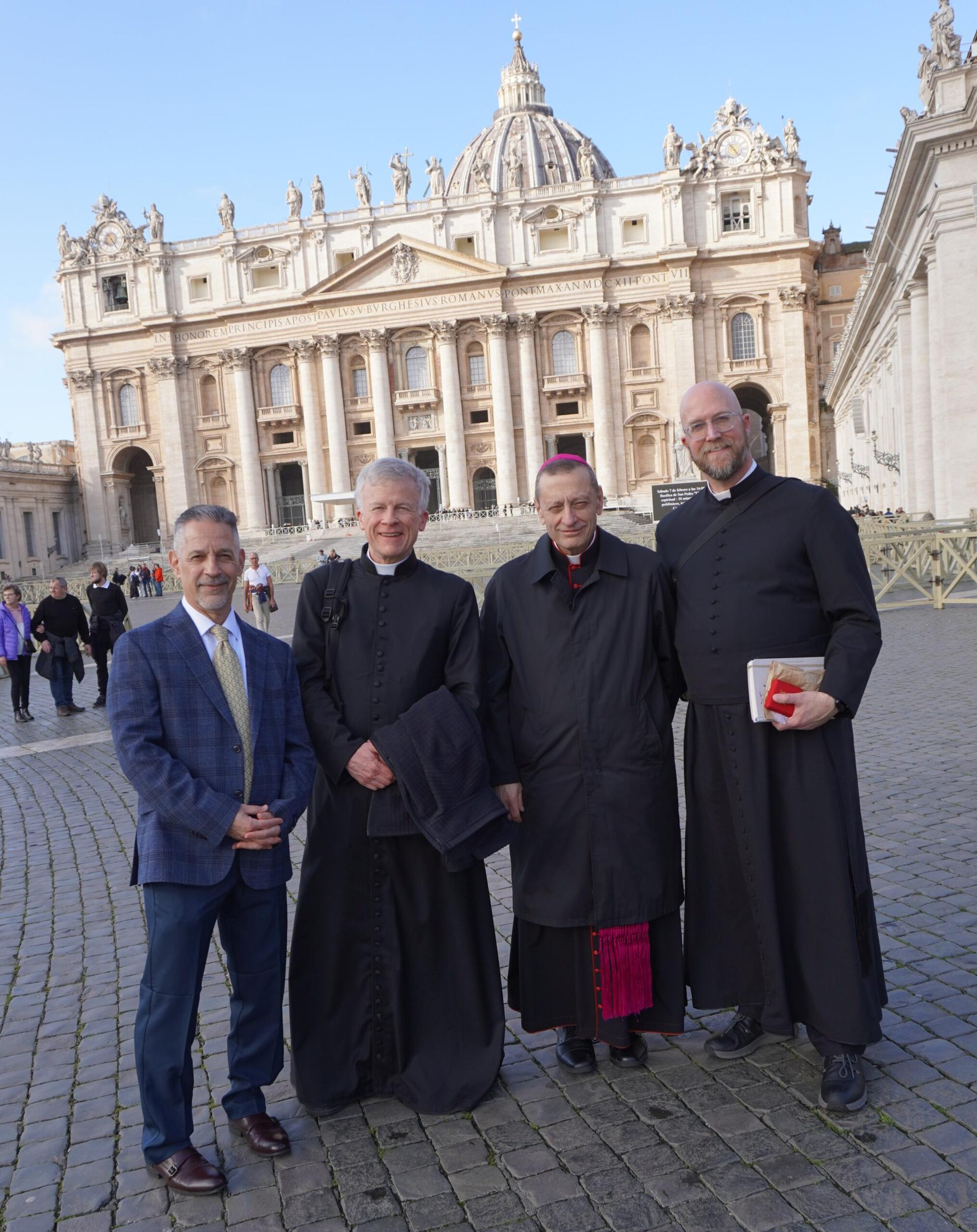 Pope receives Courage International leadership delegation