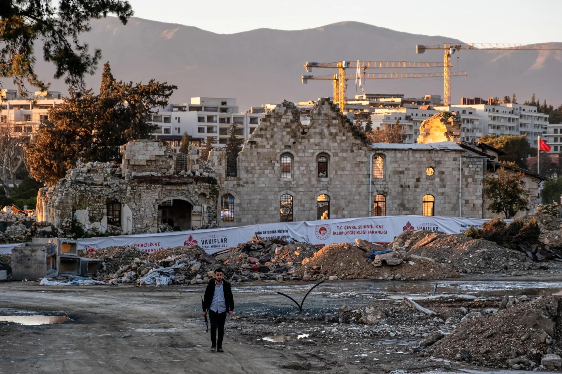 Architect aims to rebuild a church and help restore a quake-hit Turkish city’s multicultural past