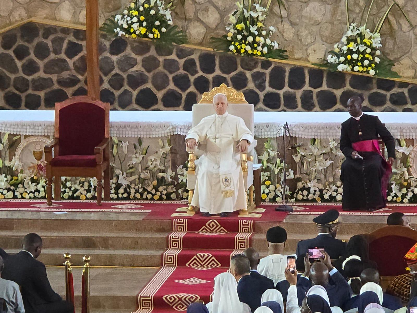 Pope arrives in oil-rich Angola condemning ‘logic of extractivism’