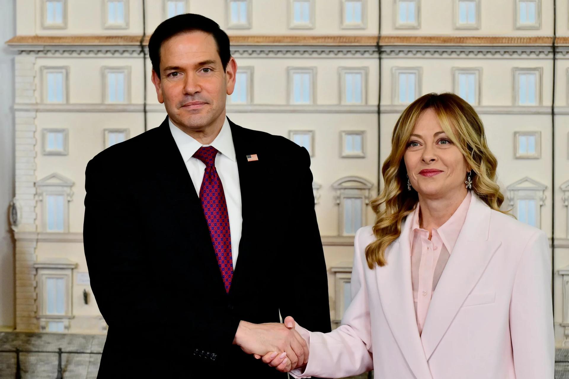 Rubio presses Europe on Iran action as he seeks to mend ties with Italy and Vatican