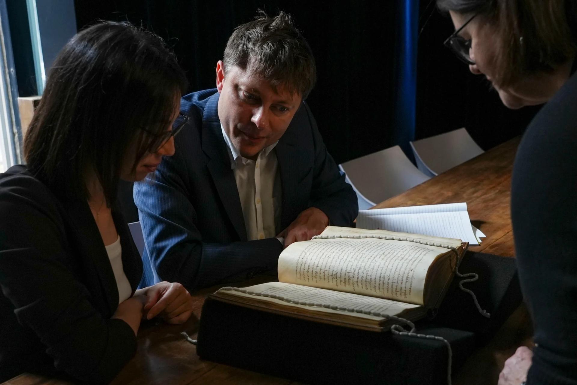 Researchers stunned by a forgotten medieval Catholic book in Rome hiding the oldest English poem