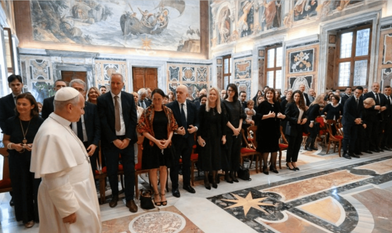 Le pape affirme que le rejet des racines chrétiennes par l'UE a conduit à une « stérilité dramatique ».