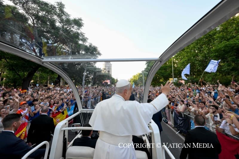 In Spain, Pope points Europe to future of faith, solidarity amid global upheaval