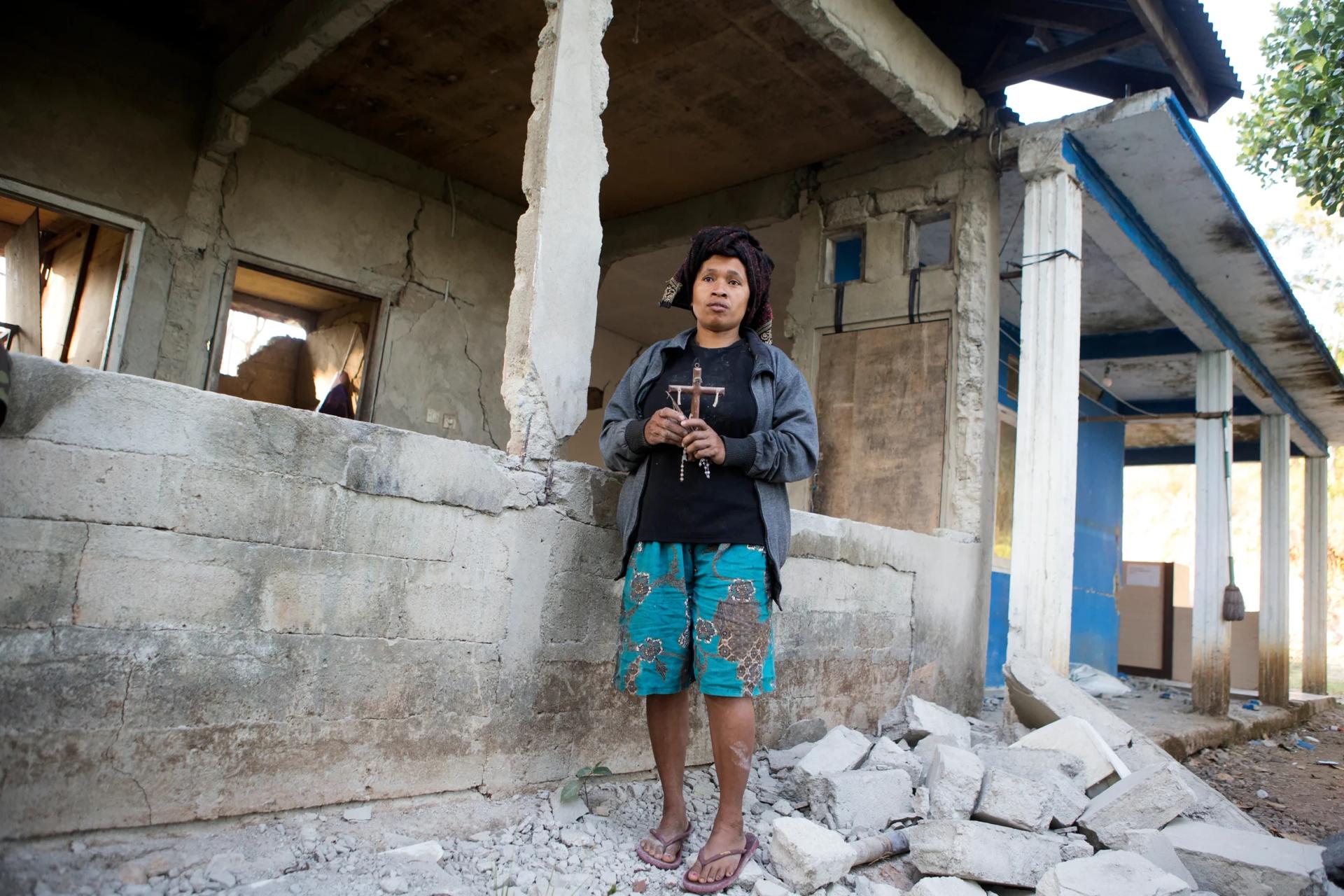Archbishop gives first-hand account of quake as Caritas, faithful respond to emergency