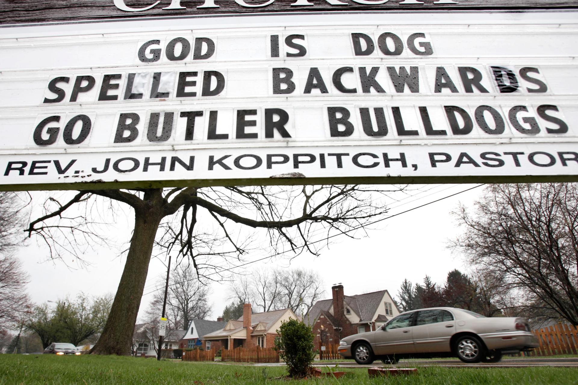 Giggle for God: America’s witty church signs aim to inspire, attract drivers and passersby