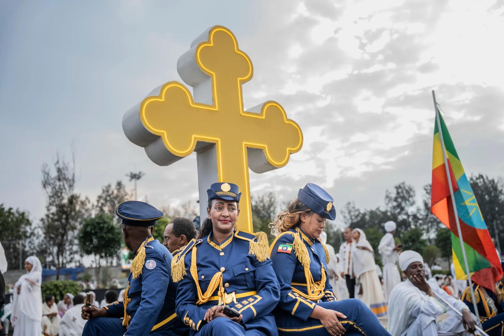 Ethiopians celebrate Meskel holiday with pomp, despite recent fighting in Tigray