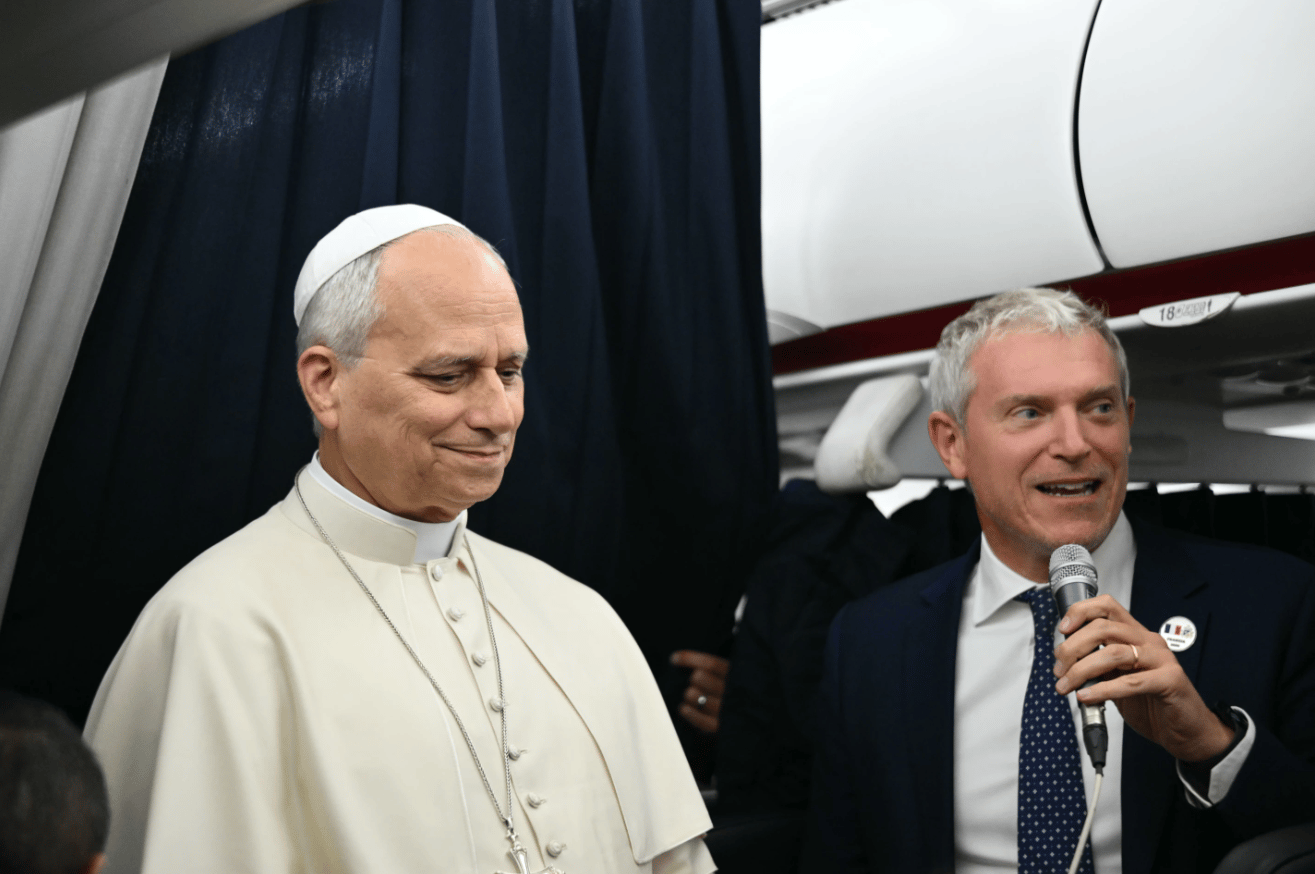 Pope Leo says Garman far right’s views on Christianity ‘not authentic’