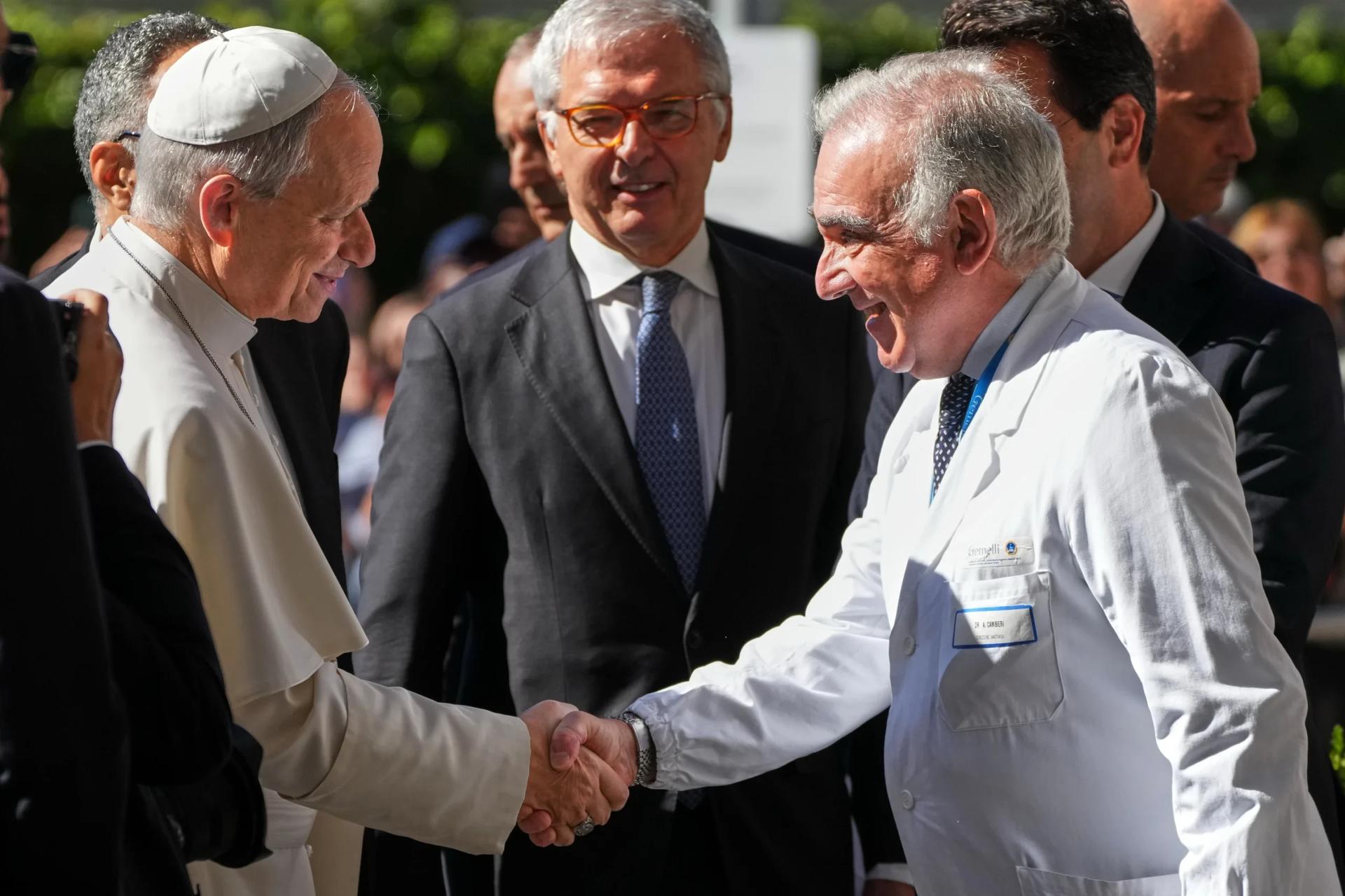 Vatican says pope’s lung nodule surgery was successfully completed