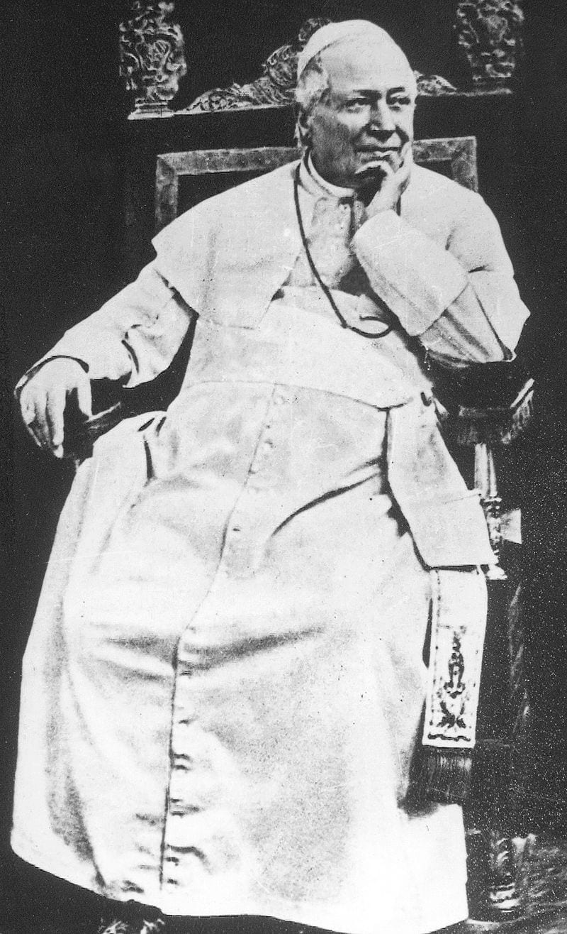 Pope Pius IX (Credit: Public Domain.)