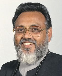 Rev. Dr. K.M. George of the Malankara Orthodox Syrian Church in India.